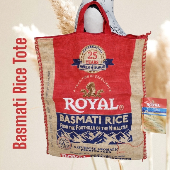 BASMATI RICE Tote 🍚 - Picture 9 of 9
